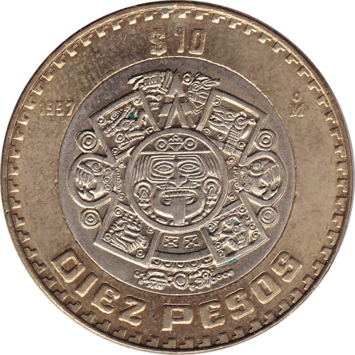 10 pesos - Mexique