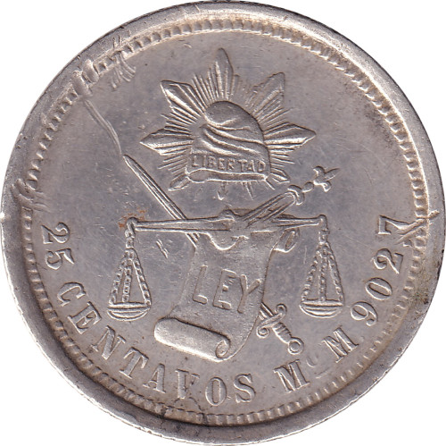 25 centavos - Mexique