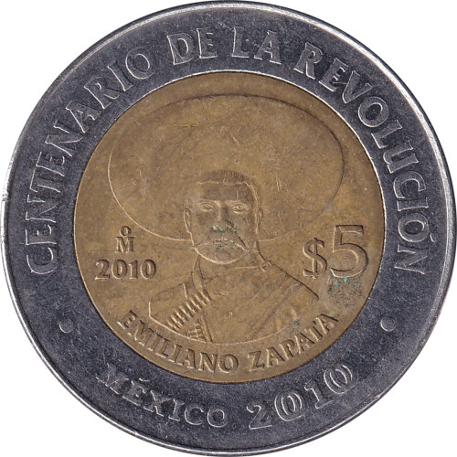 5 pesos - Mexico