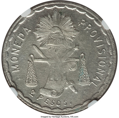 2 pesos - Mexique