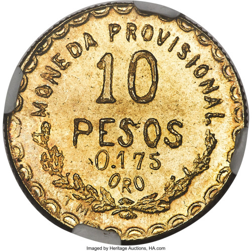 10 pesos - Mexique