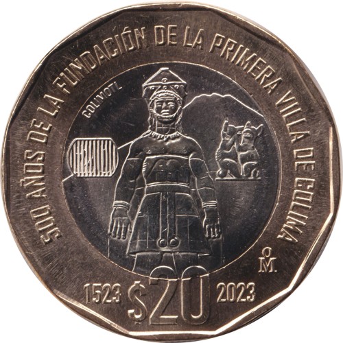 20 pesos - Mexique