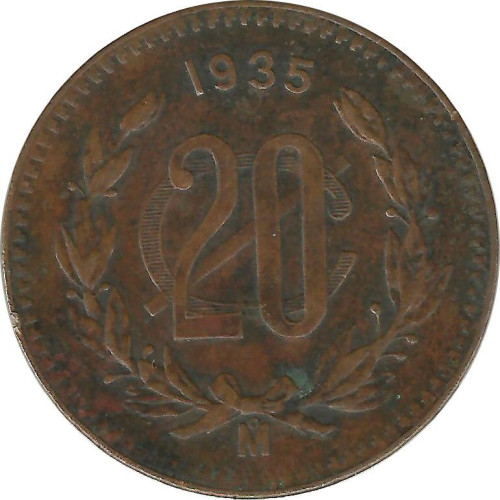 20 centavos - Mexique