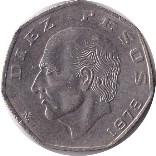 10 pesos - Mexique