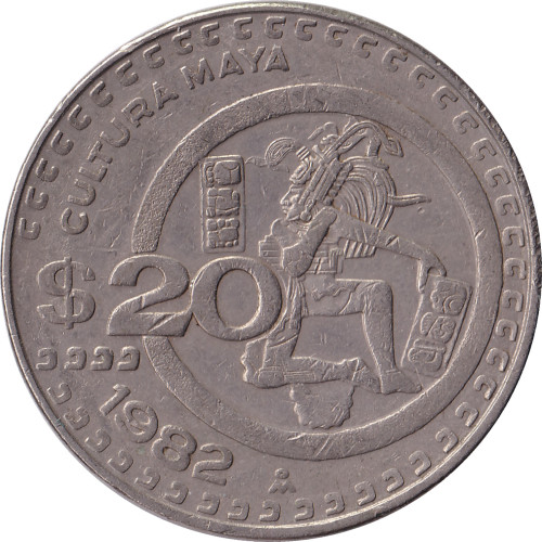 20 pesos - Mexique