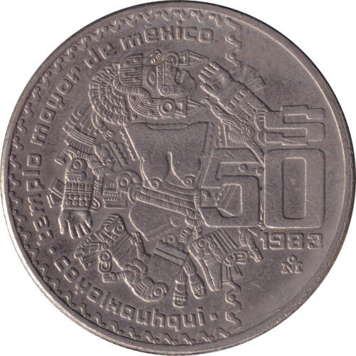 50 pesos - Mexique