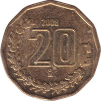 20 centavos - Mexique