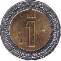 1 peso - Mexico