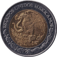 5 pesos - Mexique