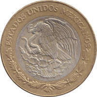 20 pesos - Mexique