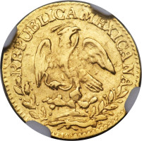 1/2 escudo - Mexico