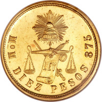 10 pesos - Mexique