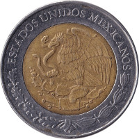 5 pesos - Mexique