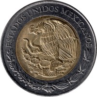 5 pesos - Mexique