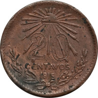 20 centavos - Mexique