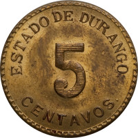 5 centavos - Mexique