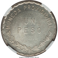 1 peso - Mexique