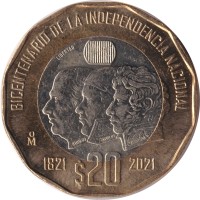 20 pesos - Mexico