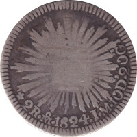 2 reales - Mexique