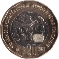 20 pesos - Mexico