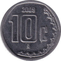 10 centavos - Mexique