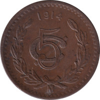 5 centavos - Mexique