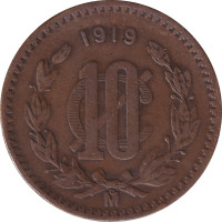 10 centavos - Mexique