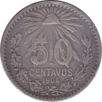 50 centavos - Mexique