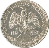 1 peso - Mexique