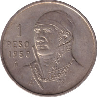 1 peso - Mexique