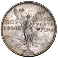 2 pesos - Mexique