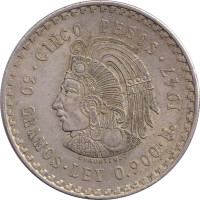 5 pesos - Mexique