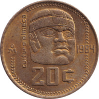 20 centavos - Mexique