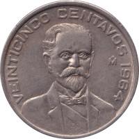 25 centavos - Mexique