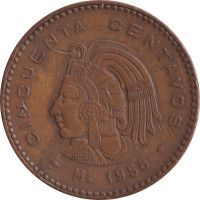 50 centavos - Mexique