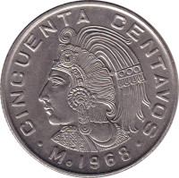 50 centavos - Mexique