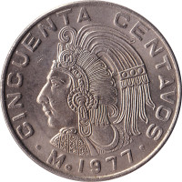 50 centavos - Mexique