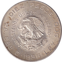 10 pesos - Mexique