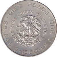 10 pesos - Mexico