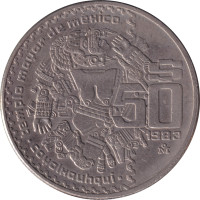 50 pesos - Mexique