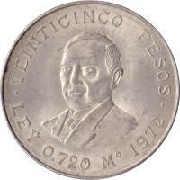 25 pesos - Mexique