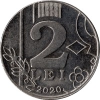 2 lei - Moldavie