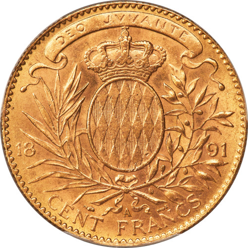 100 francs - Monaco