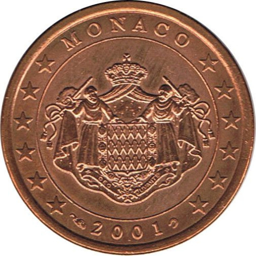 5 eurocents - Monaco