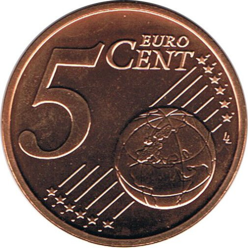 5 eurocents - Monaco