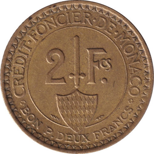 2 francs - Monaco