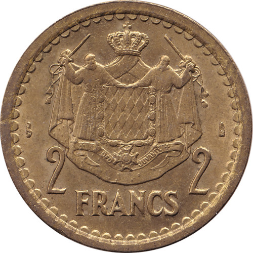 2 francs - Monaco