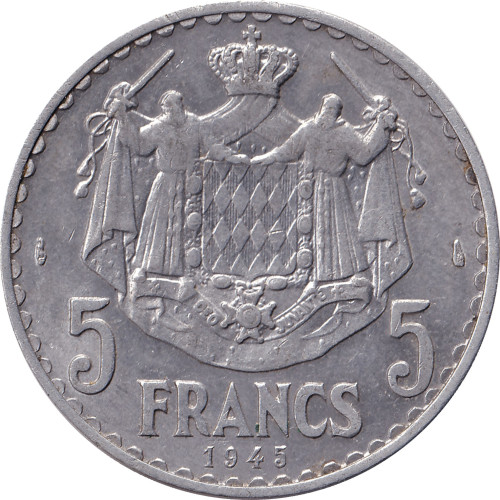 5 francs - Monaco