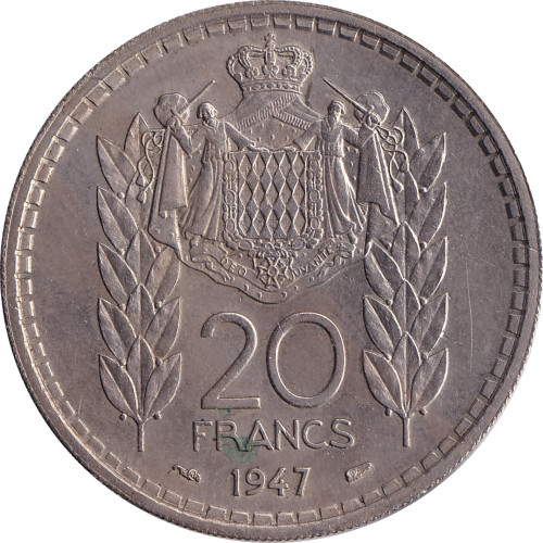 20 francs - Monaco