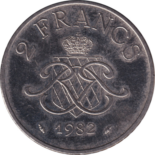 2 francs - Monaco